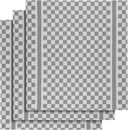De Witte Lietaer Theedoek Groom-A - 3 stuks - 65 x 70 cm - Katoen