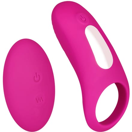 Vibrerende ring met afstandsbediening, 3   5 cm