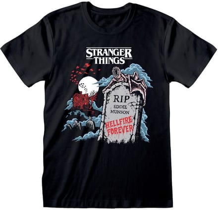 Heroes Inc Stranger Things T-Shirt RIP Eddie Size L T-shirts