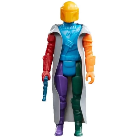 Verzamelaarsbeeldje Hasbro Star Wars The Mandalorian Retro