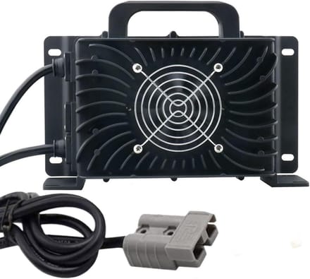 Acculader - Batterijlader - Voertuigen Opladen - Waterdicht IP67 - 36V 25A - Zilver