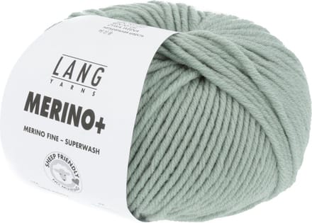 Lang Yarns Merino Plus - 92 zeegroen - Merinowol Garen