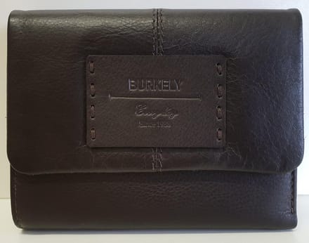 Burkely Soft Overslag Portemonnee Dark Brown