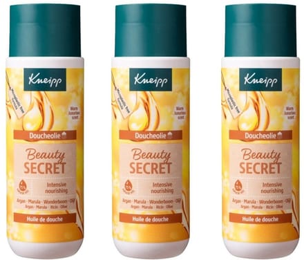 Kneipp Doucheolie Beauty Secret - 3 x 200 ml