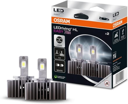 LED Lampen Set - Xenon Verlichting - Voertuig Verlichting - D5S Fitting - 50 Watt - Koel Wit