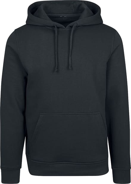 Build Your Brand Basic Hoody Heren Trui met capuchon - zwart - S