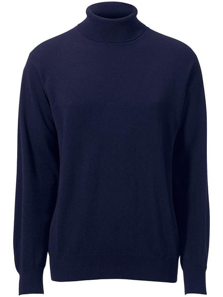 Trui 100% premium-kasjmier Van Peter Hahn blauw