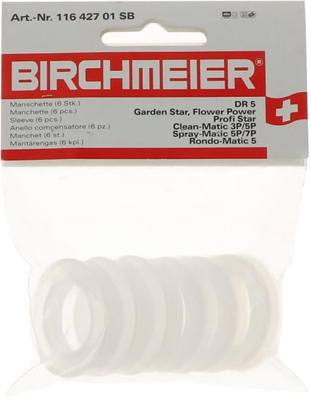 Birchmeier Zuigerringen 6 stuks