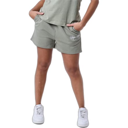 Basic shorts met geborduurd logo voor Dames Project X Paris