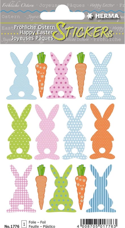 HERMA 1776 sticker Film Multi kleuren Permanent 14 stuk(s)