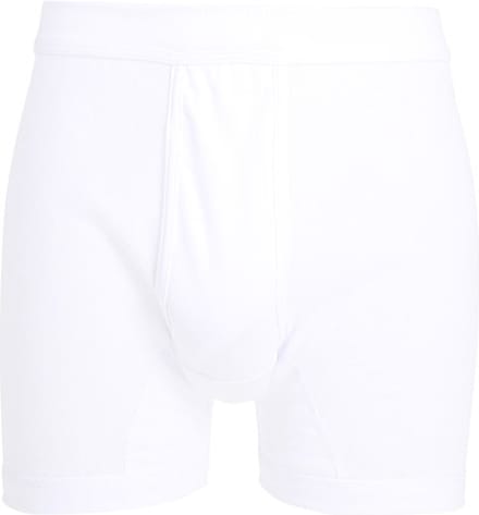 Gotzburg heren boxer lang met gulp (1-pack) - wit