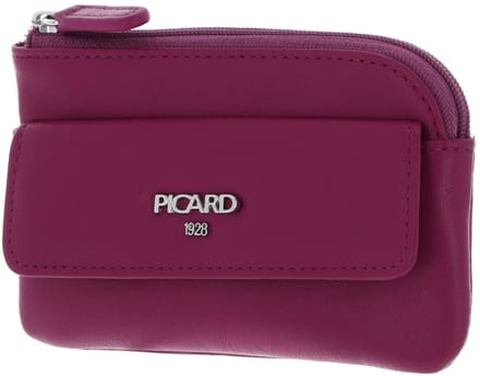 PICARD Leren sleutelgeval Bingo Key Case Fuchsia paars