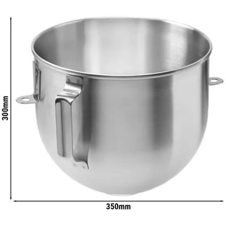 GGM Gastro RVS ketel voor roermachine RSK35 - Ø 350 mm zilver