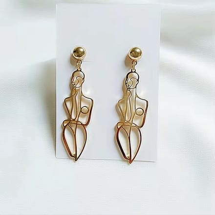 Lichaam oorbellen | goud gekleurd
