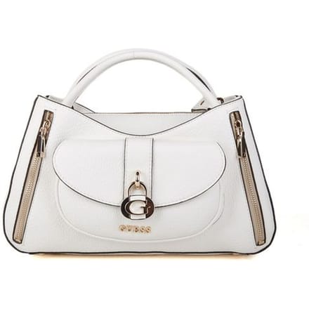 GUESS handtas schoudertas Jessa Girlfriend Bag White crème