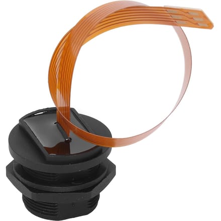 SIM-socket Flexibele Kabel 20cm IP68 Waterdicht Schroefmontage SIM-kaart Vrouwelijke Socket naar Mannelijke Verlengkabel brown