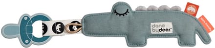 Done by Deer Croco Cozy Keeper Speenkoord Blue