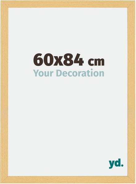 Your Decoration - Fotolijst 60x84 cm - MDF - Beuken Decor - Mura