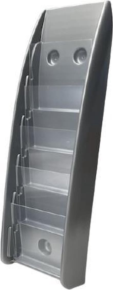 Alba Ophangbare Grijze Folderhouder Plastic