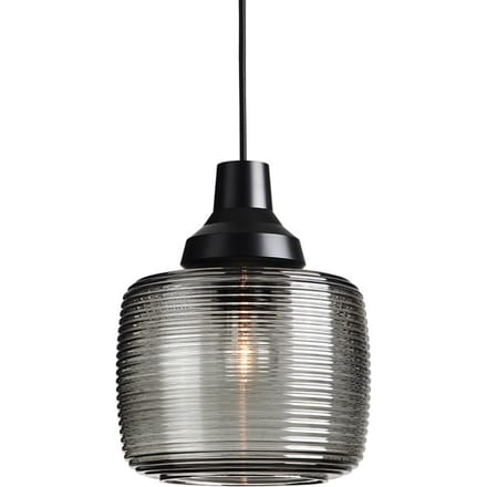 DESIGN BY US New Wave Stripe hanglamp, rookgrijs