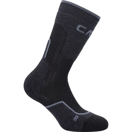 Cmp Trekking Wool Mid 3i49177 Sokken Zwart EU 36-38 Man