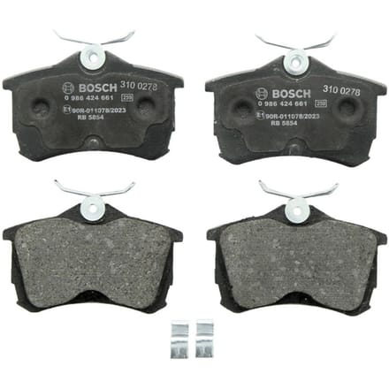 Remblokset BOSCH 0 986 424 661, achter
