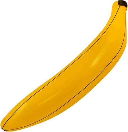 Opblaasbare banaan 165 cm