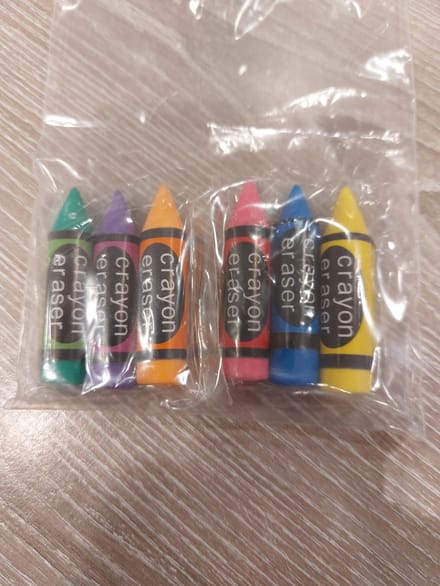Krijtjes gum