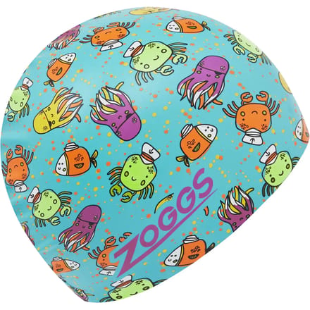 Zoggs Silicone Printed Zwembadmuts Veelkleurig