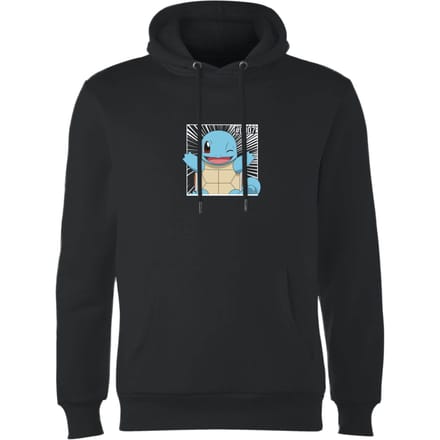 Pokémon Pokédex Squirtle #0007 Hoodie - Black - L