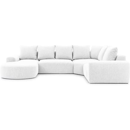 U-bank Monteri rechts bouclé modulair | NADUVI Collection
