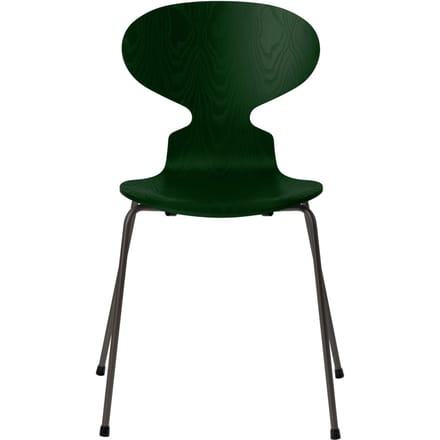 Fritz Hansen Ant Stoel - evergreen - grafiet