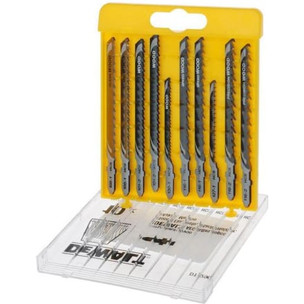 Dewalt  Decoupeerzaagbladen-Set DT2290 10delig | 10-tlg. Hout