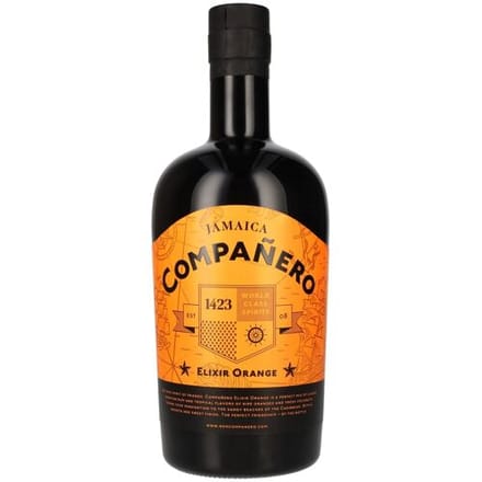 1423 World Class Spirits Compañero JAMAICA Elixir Orange Rum Liqueur 40% Vol. 3l