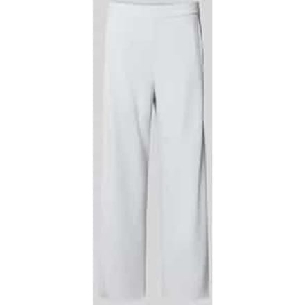 Wide fit comfortbroek met met viscose model 'Palina'