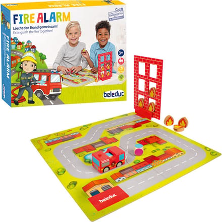 Houten spel Fire alarm - Beleduc - vanaf 4 jaar
