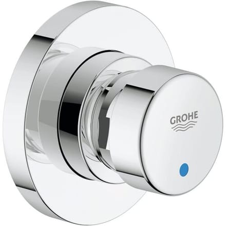 GROHE Eurosmart Cosmopolitan S inbouw douchekraan zelfsluitend 1/2 blauw/rood chroom