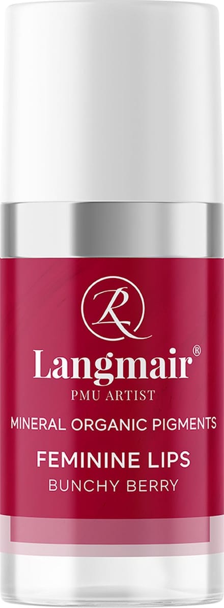 Langmair Lippigmenten voor permanente make-up - Feminine Lips - Bunchy Berry