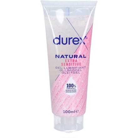 Durex Glijmiddel Natural - Extra Sensitive  - 100% natuurlijk - 100ml