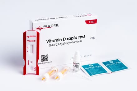 Vitamine D Zelftest - Sneltest voor Vitamine D Tekort - Eenvoudige Thuistest