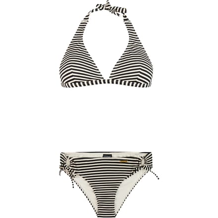 Protest PRTLimo - Halter bikini set Dames - Koordsluiting - Uitneembare vulling - Medium dekking - Crème