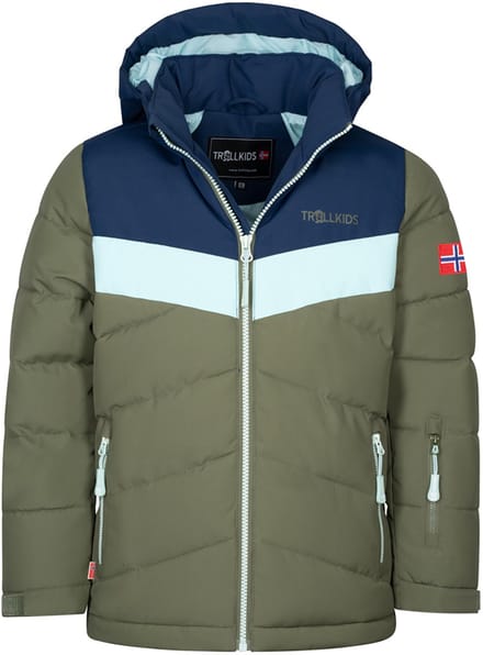 Trollkids Gryllefjord Jas Groen 104 cm Kinderen