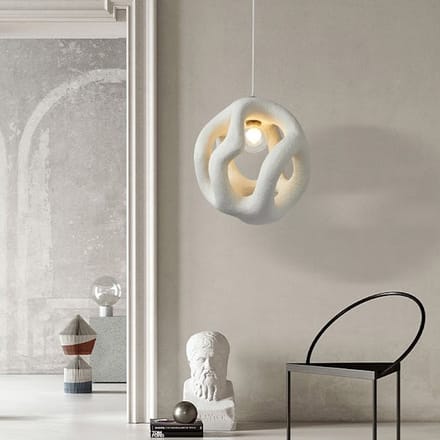 Monnarita Calm Serie - Hanglamp - Wit - Uniek Design - Moderne Stijl