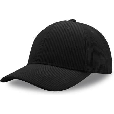 Atlantis Headwear Cordy Cap Recycled AT418 - Black - One size