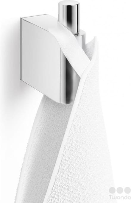 Zack Atore handdoekhaak 2x5.8x5.5cm RVS Chroom Glans