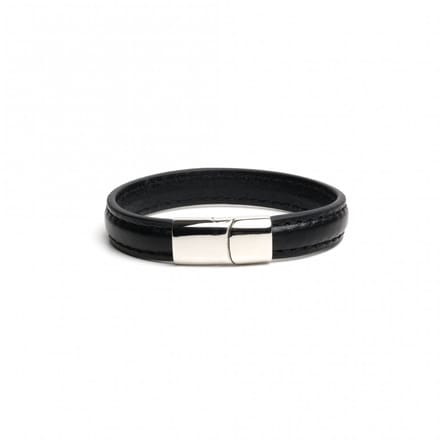665 - Lederen Armband en Cockring - 2 in 1 - Magnetische Sluiting