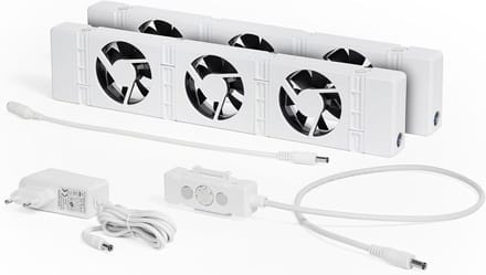 Duurzame Radiatorventilator Set voor Energiebesparing en Snellere Verwarming