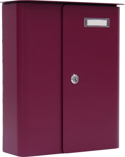 Rottner Brievenbus Splashy Bordeaux Rood - 35,7x29,5x10cm