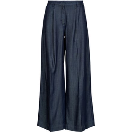 Flared/Bootcut Karl Lagerfeld FLUID DENIM WIDE LEG PANTS
