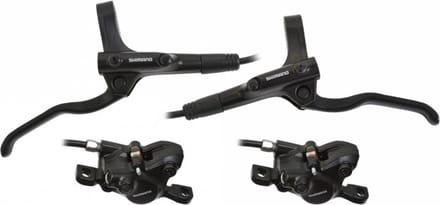 Shimano BR-MT200 Disc Brake set - hydraulische remmen voor/achter - zwart